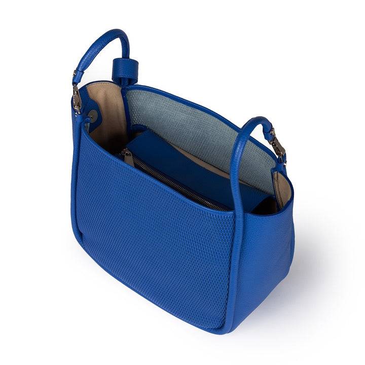 Roberta Gandolfi Yuma small 3 in 1 borsa a mano in pelle trasformabile con tracolla staccabile Italy
