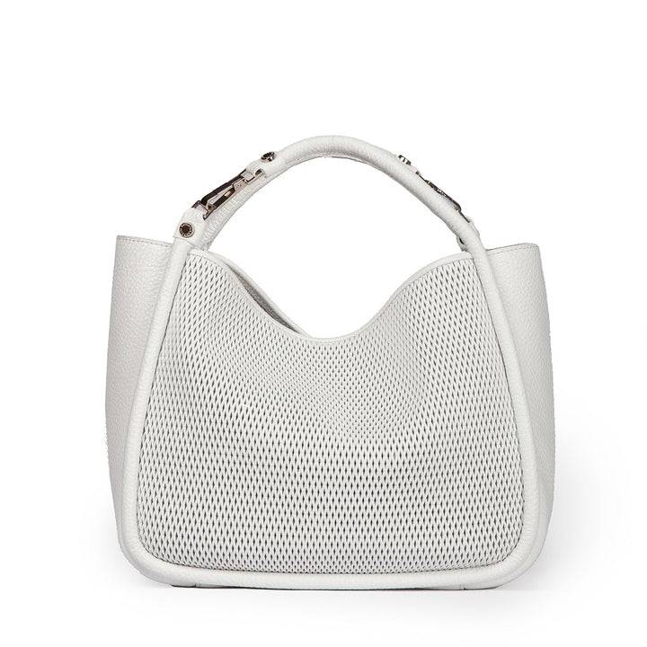 Roberta Gandolfi Yuma small 3 in 1 borsa a mano in pelle trasformabile con tracolla staccabile Italia