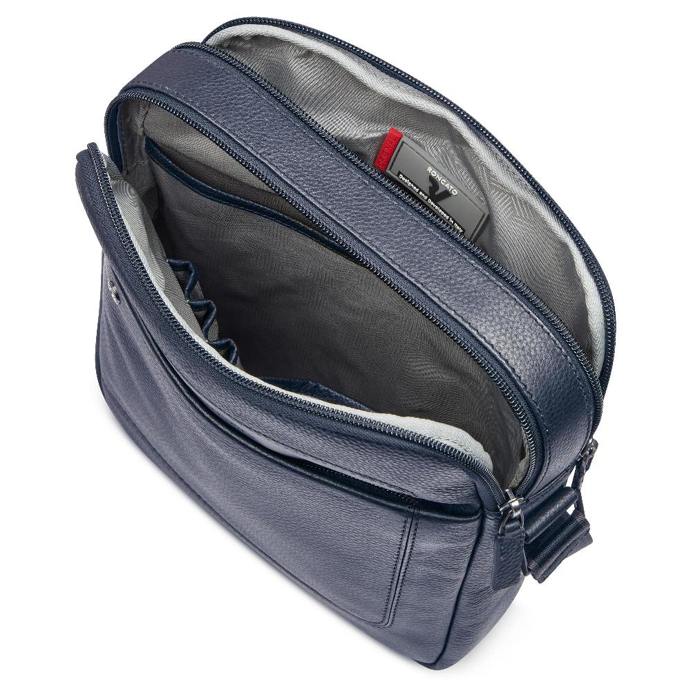Roncato Borsello uomo alaska navy Negozio Online Roncato Presa