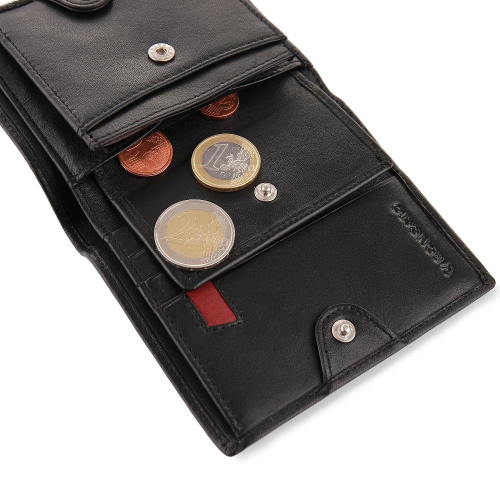 Roncato Portafoglio con portamonete pascal nero Negozio Online Roncato Outlet