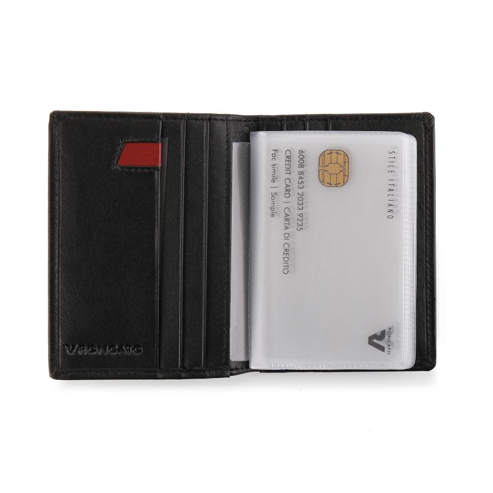 Roncato Porta carte di credito pascal nero Negozio Online Roncato Vendite Flash