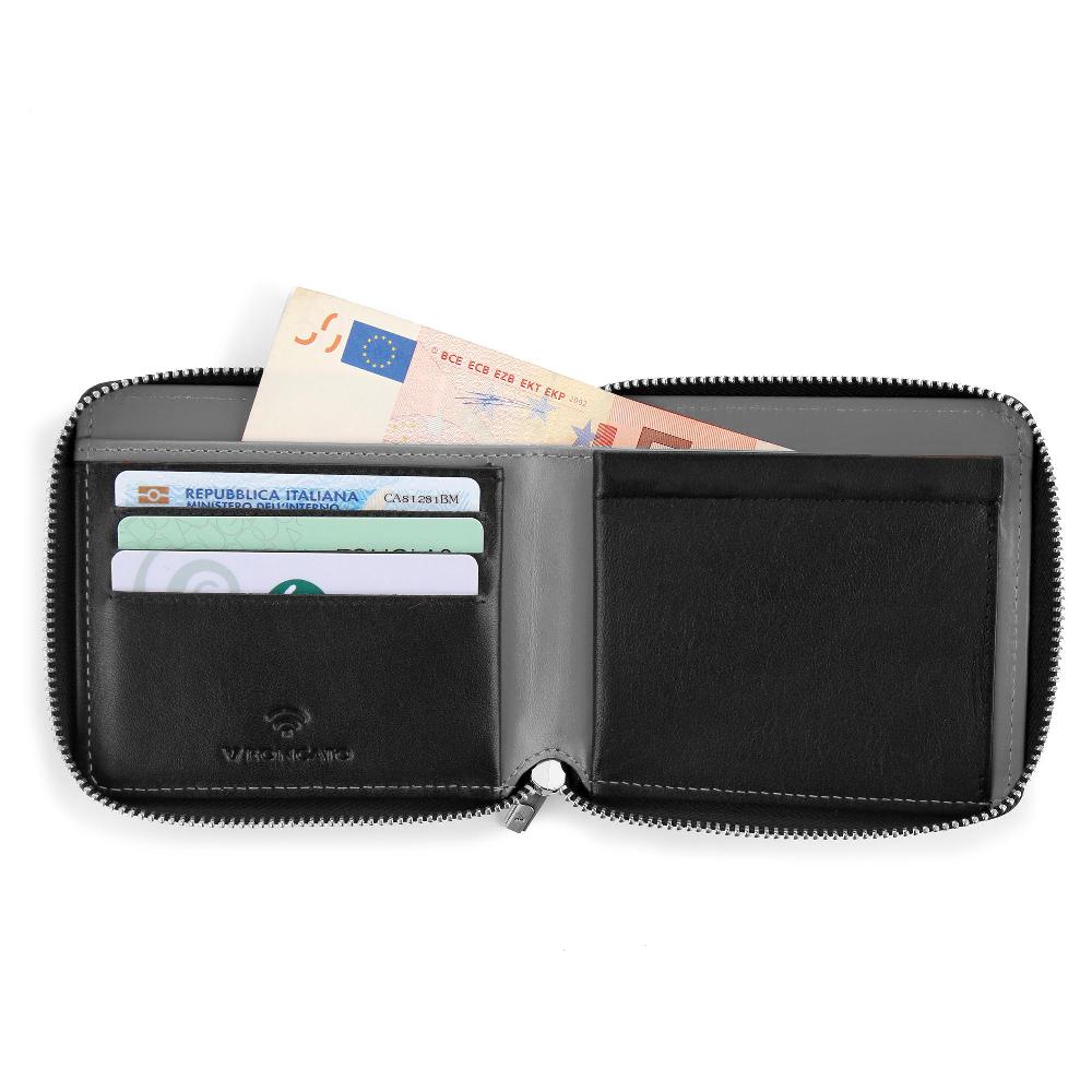 Roncato Portafoglio con portamonete taormina nero/grigio Negozio Online Roncato In Linea