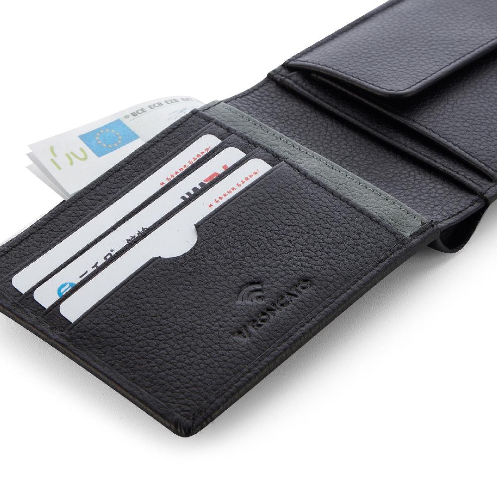 Roncato Portafoglio con portamonete alaska nero Negozio Online Roncato Promozione