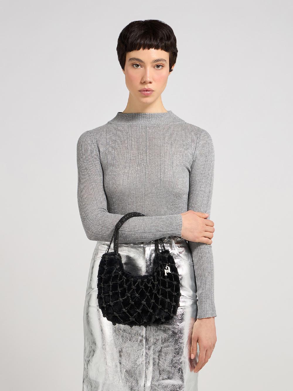 Rosantica Nodi Fluffy Black Nuova