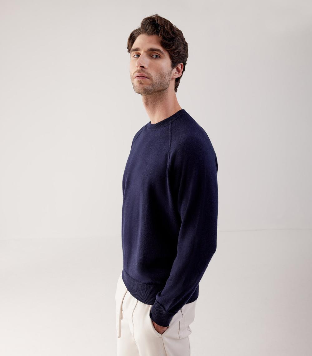 S.Moritz GIROCOLLO RAGLAN LANA CASHMERE Saldi Di Fabbrica