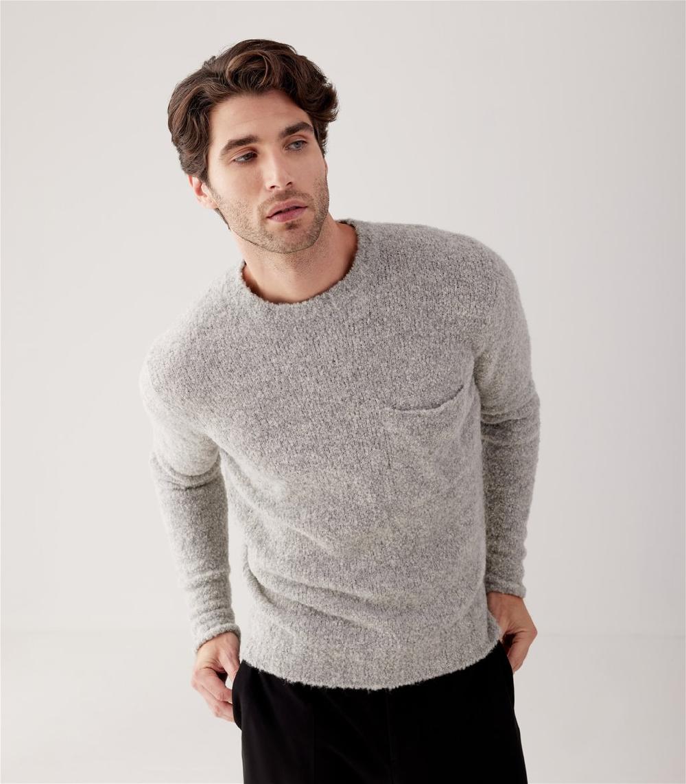 S.Moritz GIROCOLLO CON TASCONE LANA ALPACA/MERINO Negozio