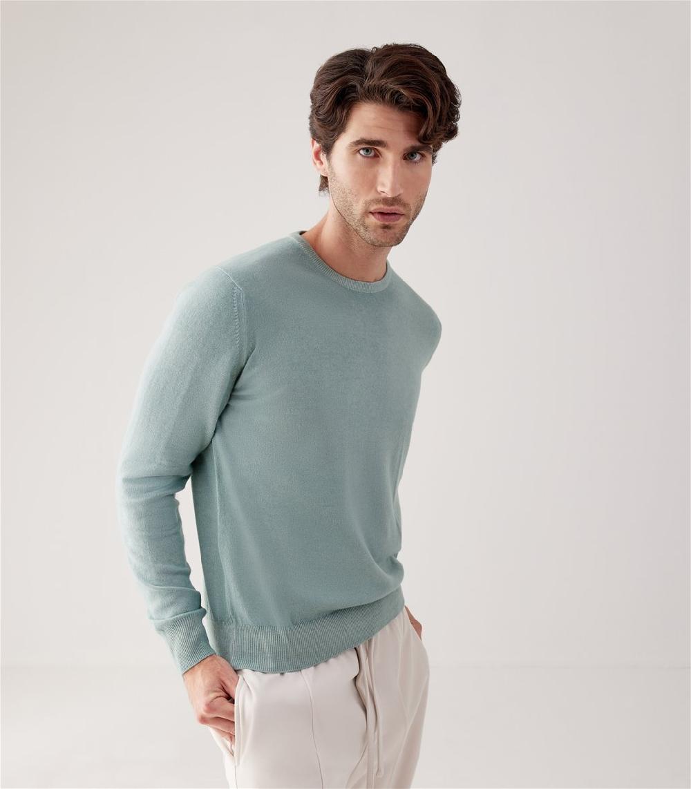 S.Moritz GIROCOLLO LANA SETA CASHMERE Moda