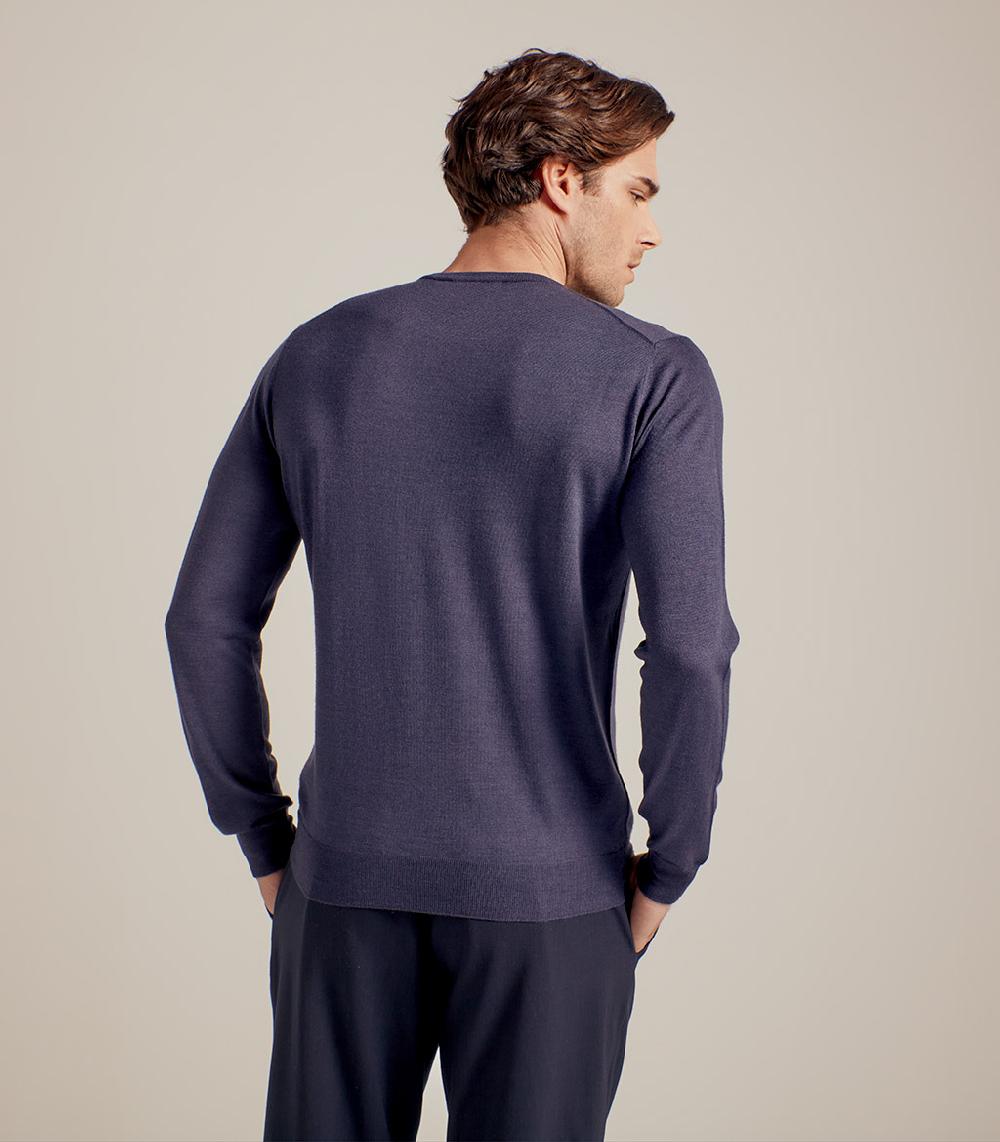 S.Moritz GIROCOLLO LANA SETA CASHMERE - AVIO Fino Al -60%