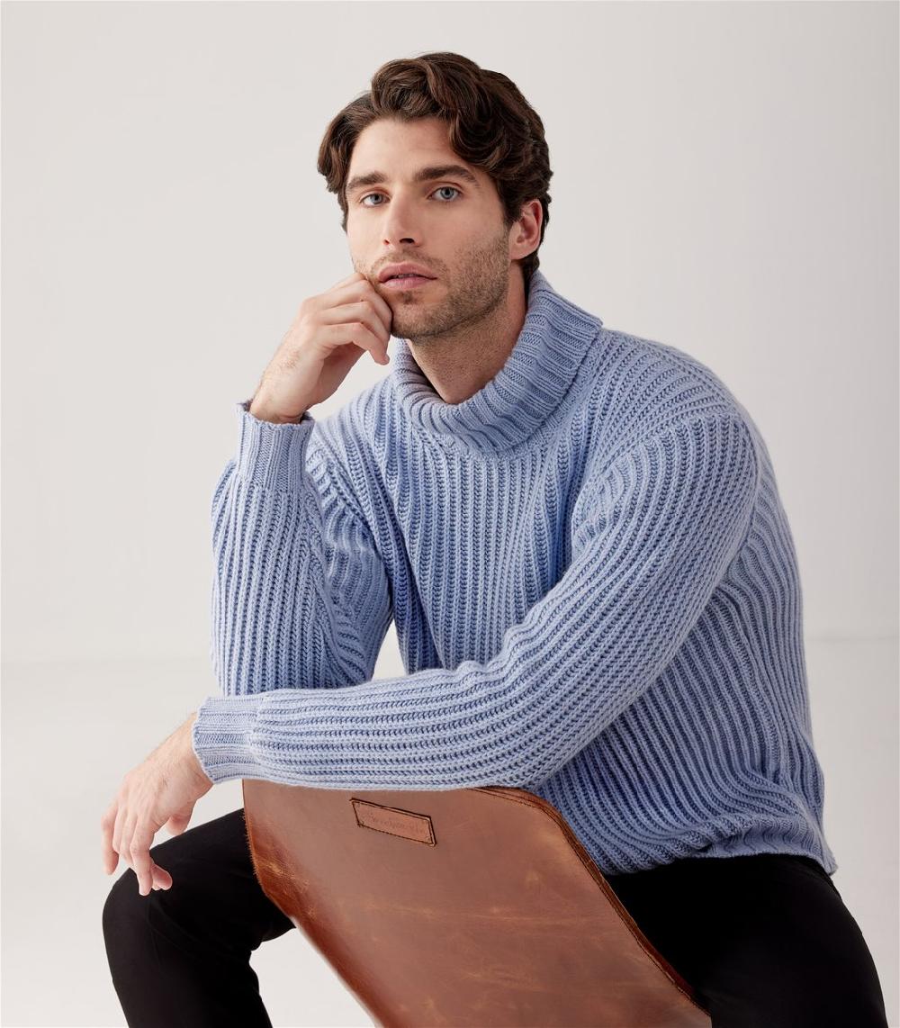 S.Moritz DOLCEVITA COSTA INGLESE ECO CASHMERE In Saldo