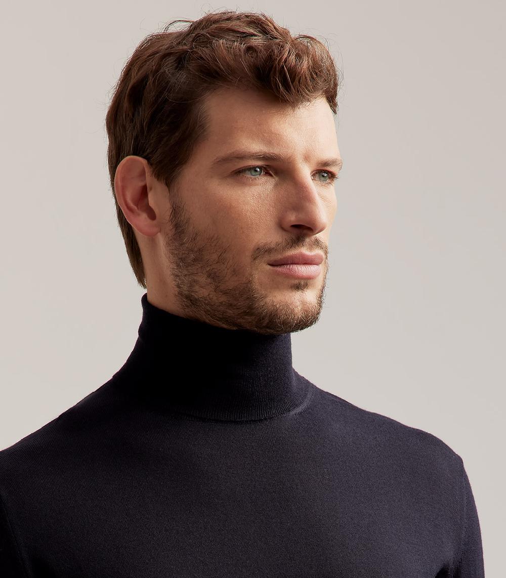 S.Moritz DOLCEVITA ROYAL MERINO - BLU NAVY 2025