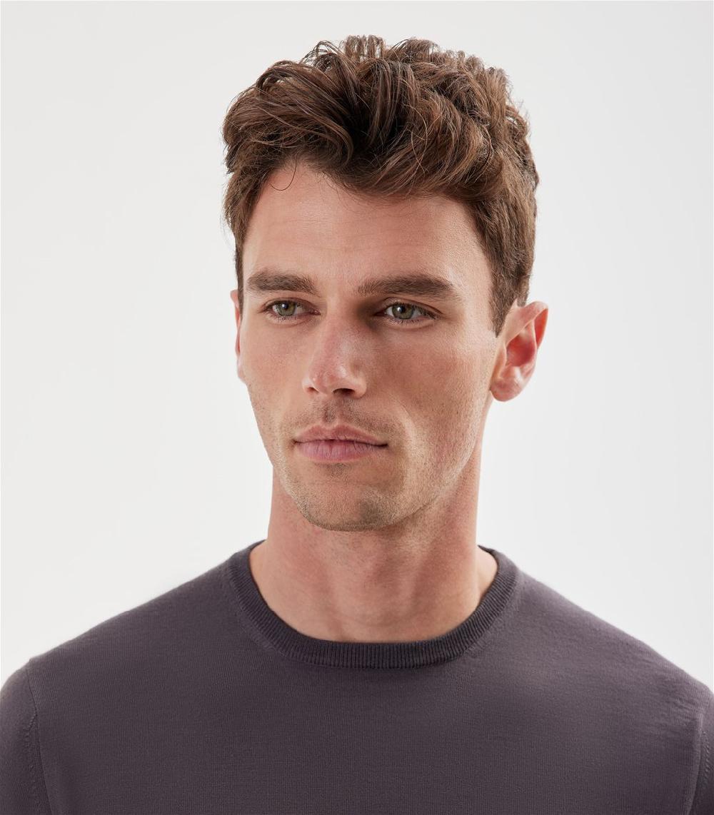 S.Moritz Maglia girocollo da uomo royal merino | S.Moritz Sito Ufficiale Shopping Online
