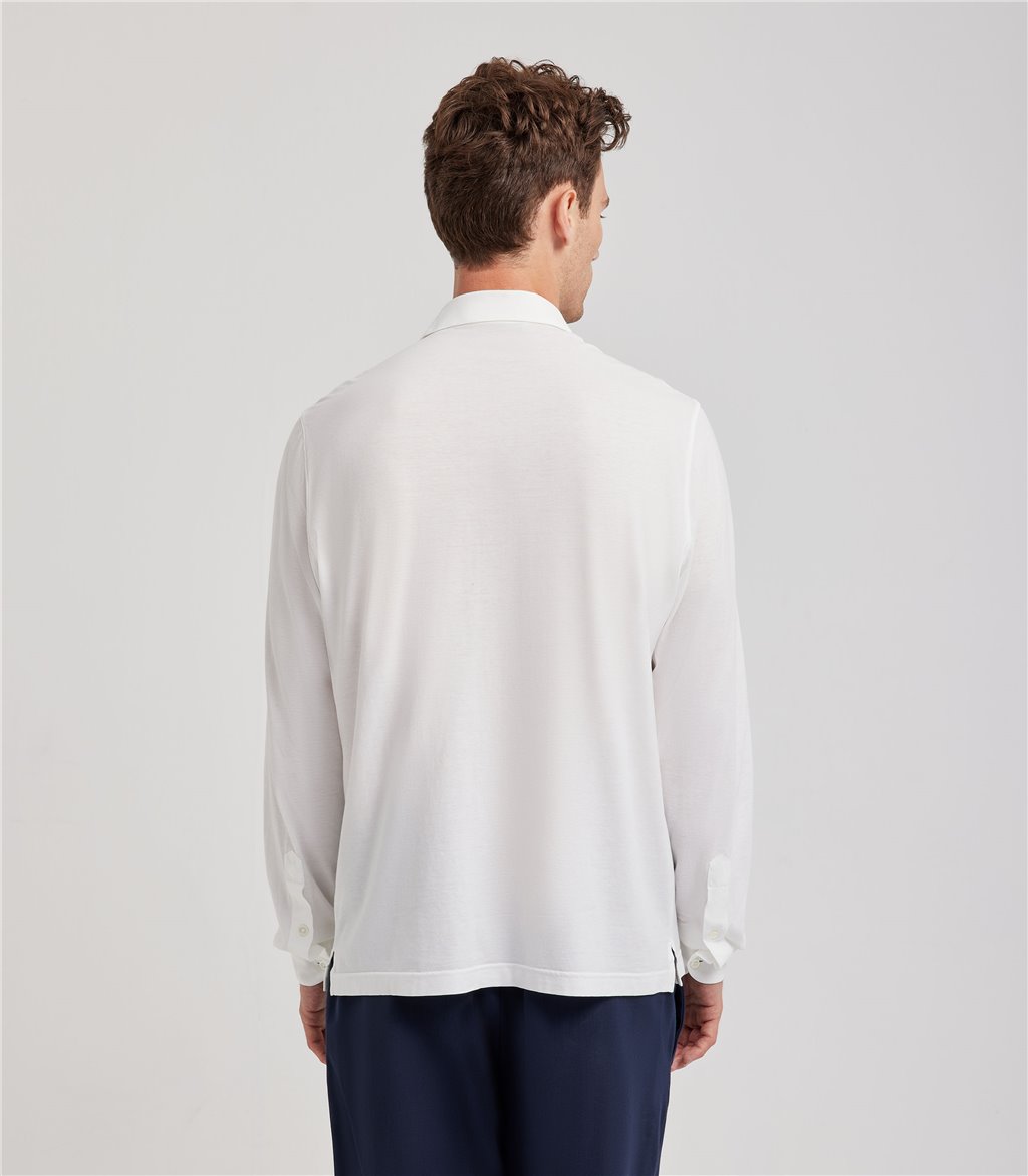 S.Moritz Camicia bianca da uomo in cotone crepe | S.Moritz Sito Ufficiale Convenienza