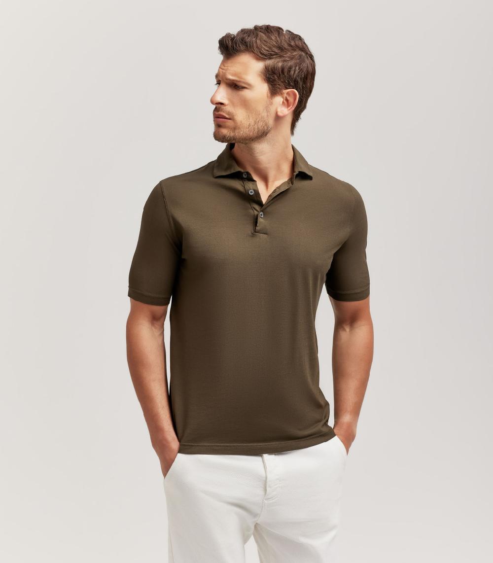 S.Moritz POLO BASICA - COTONE CREPE Sottocosto
