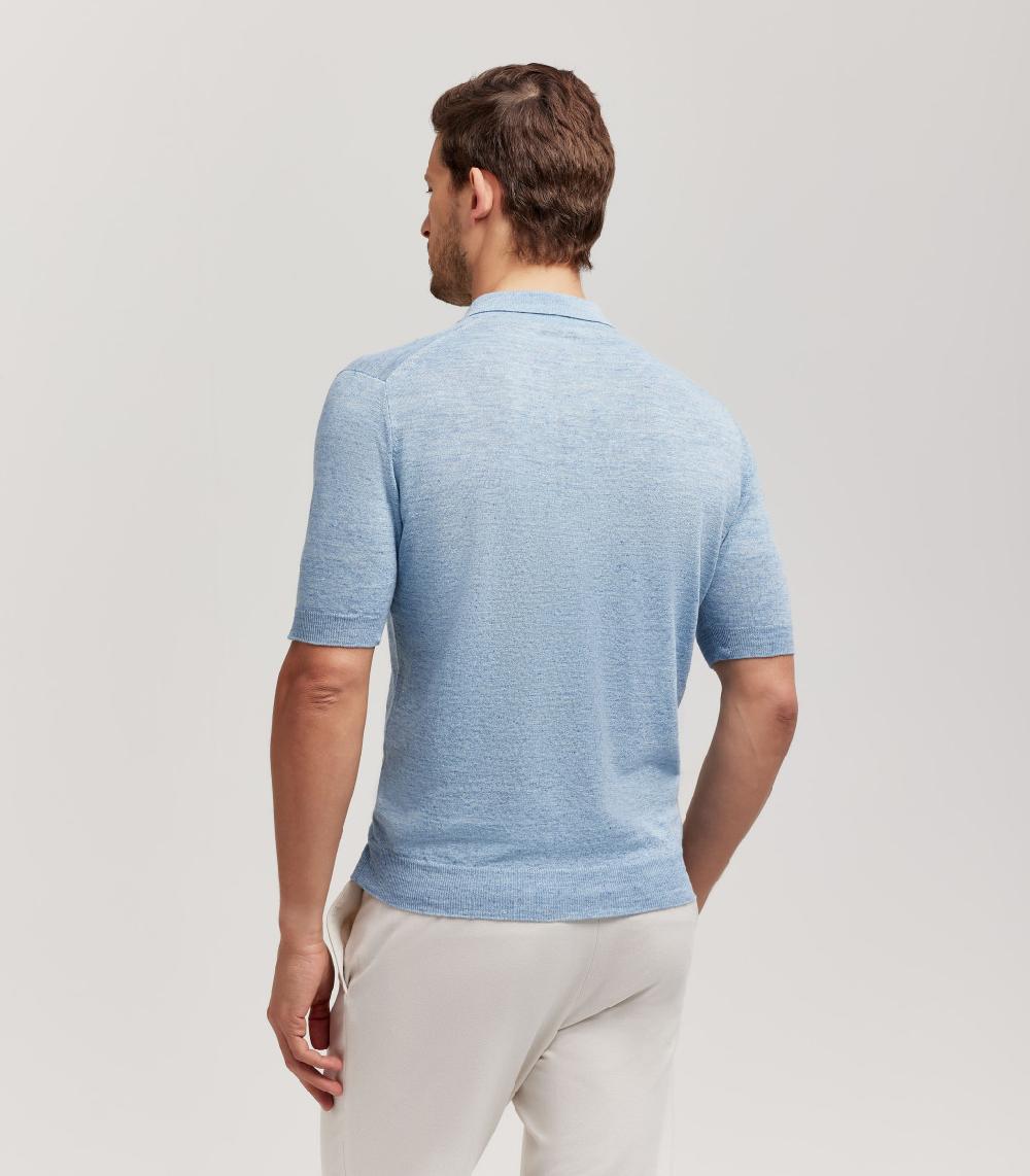 S.Moritz POLO SKIPPER - LINO COTONE Presa