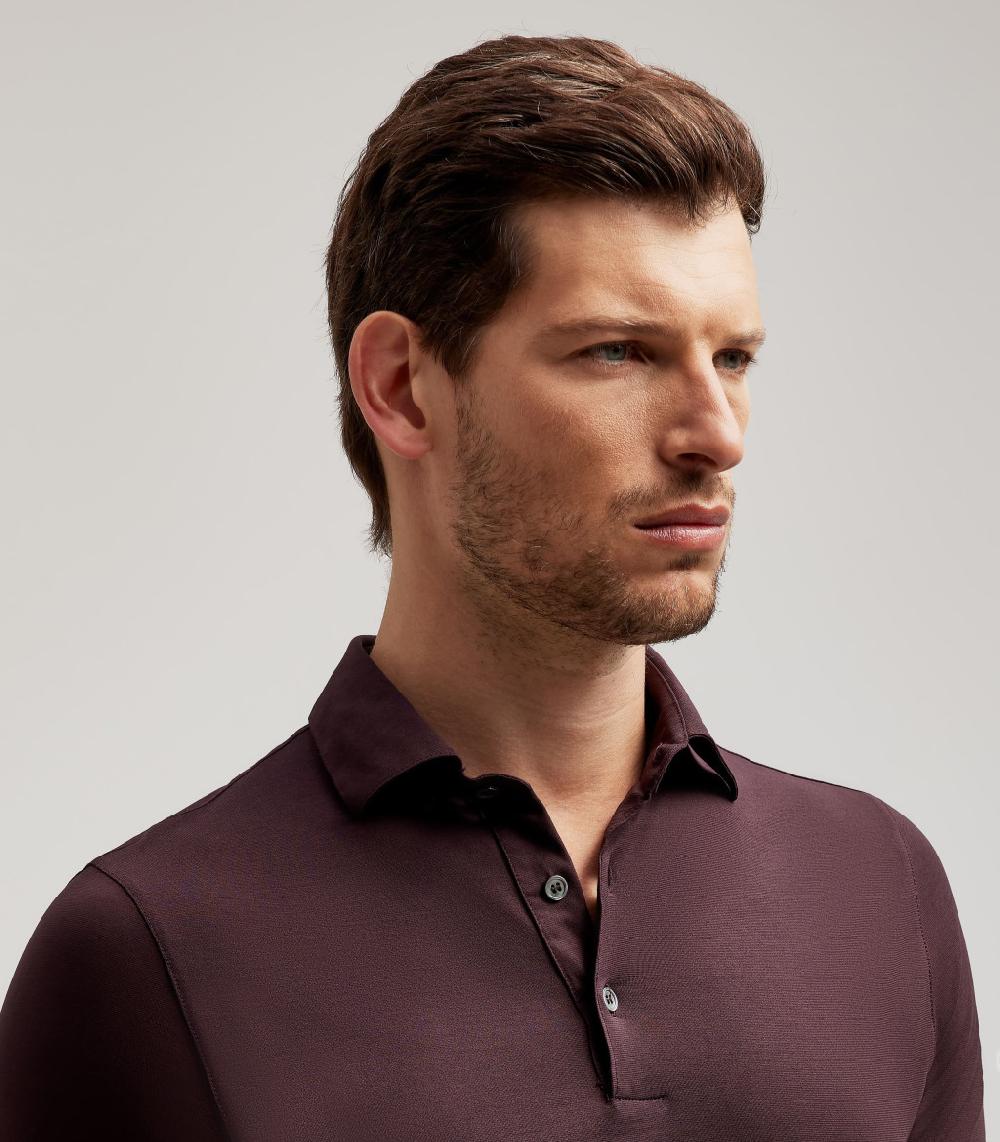 S.Moritz POLO BASICA - COTONE CREPE Vendita Calda