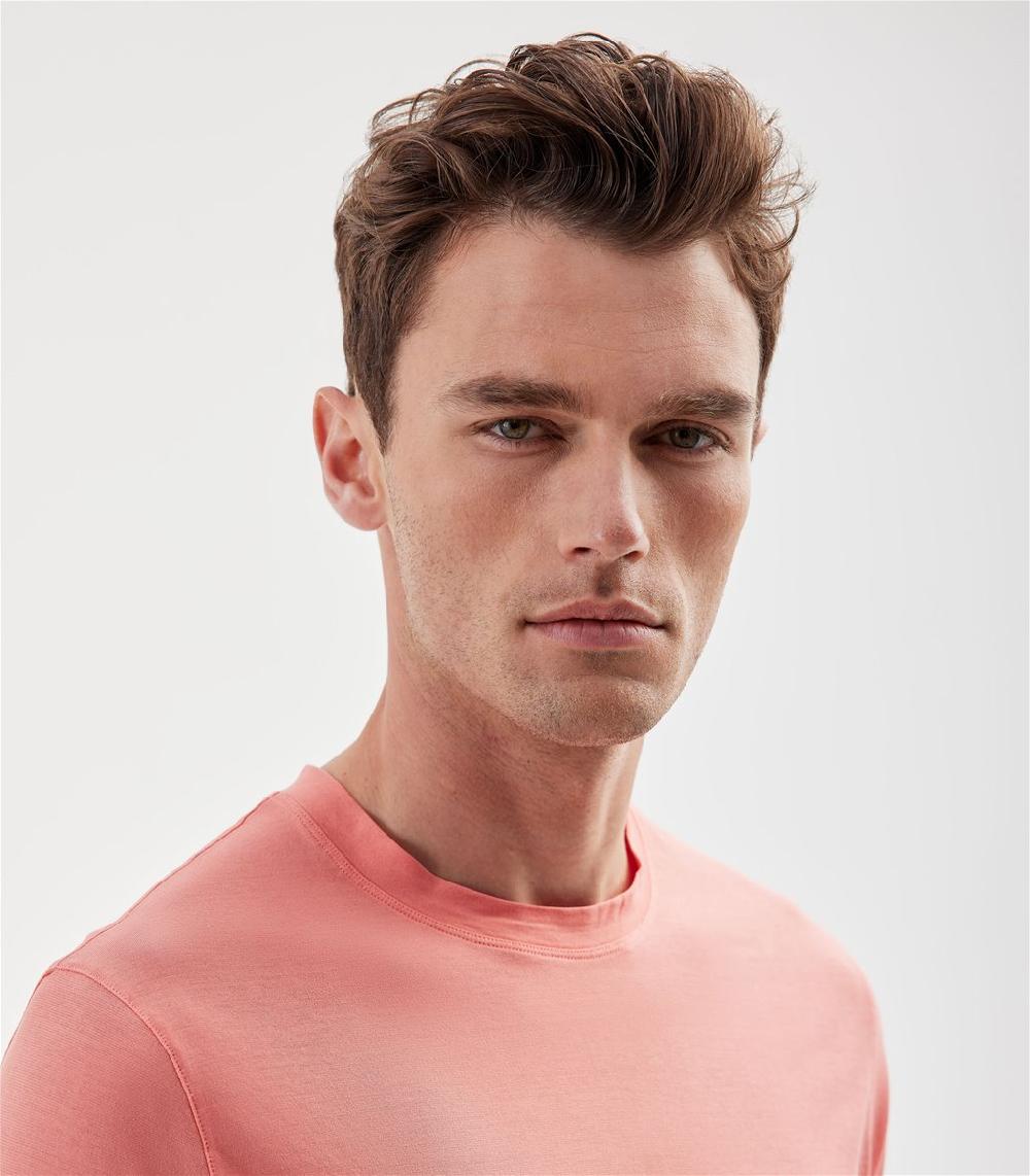 S.Moritz T-shirt pesca da uomo in cotone crepe | S.Moritz Sito Ufficiale Saldi Di Fabbrica
