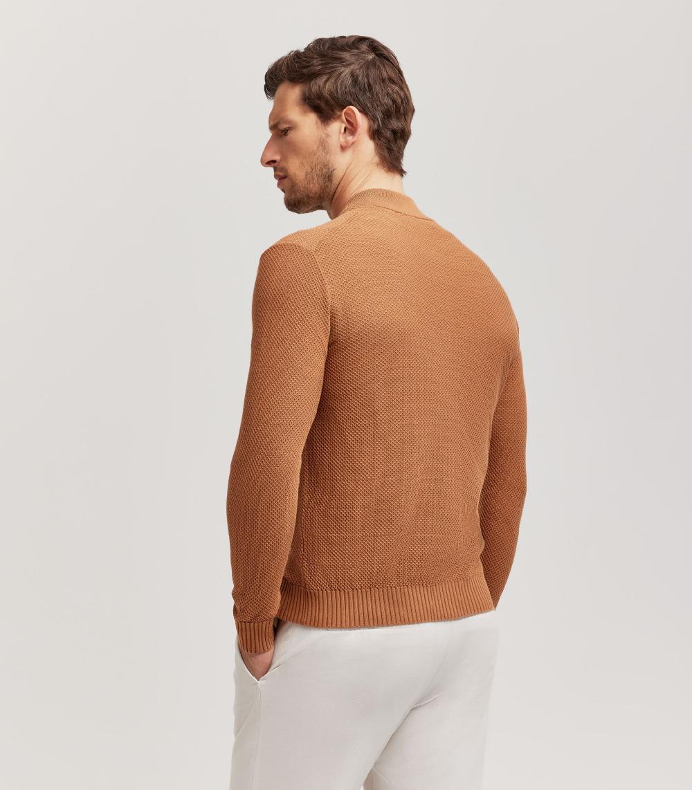 S.Moritz FULLZIP COLLO BOMBER NIDO D'APE - COTONE Convenienza