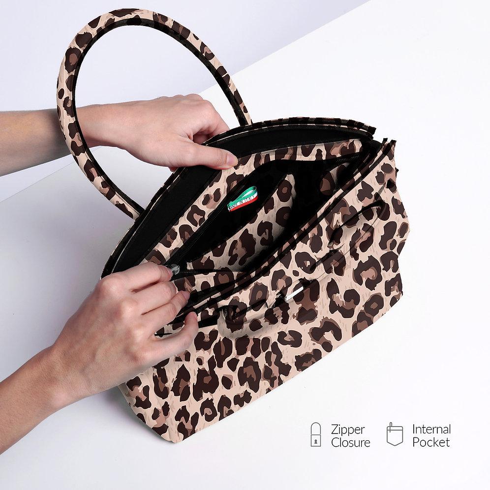 Save my bag Miss Plus - Leopard In Linea