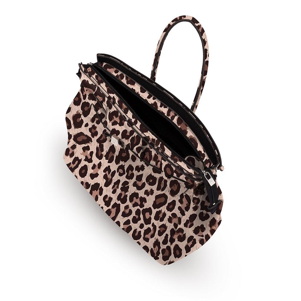 Save my bag Miss Weekender Plus - Leopard Qualità Garantita