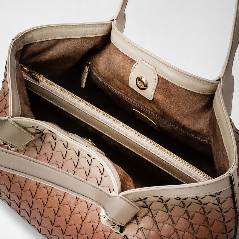 Serapian TOTE BAG SECRET PICCOLA IN MOSAICO Vendita Economica