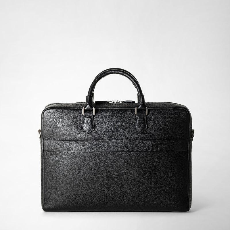 Serapian Borsa business quattordici in pelle cachemire Spedizione Gratuita