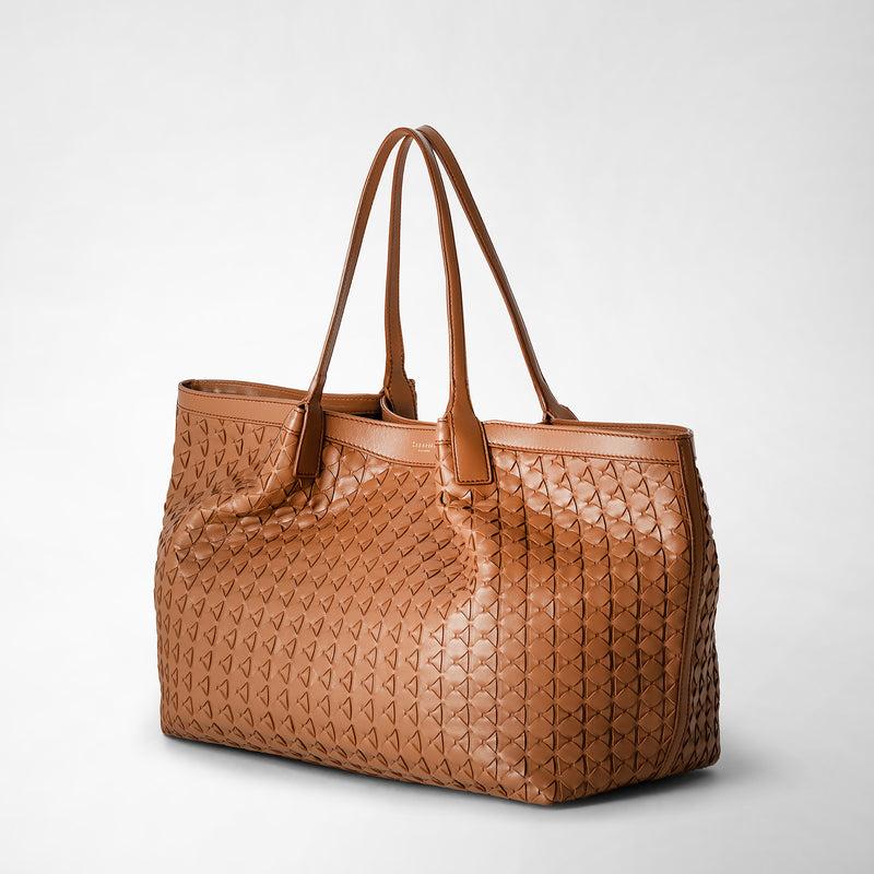Serapian Secret tote bag in mosaico tan Prezzo Ridotto