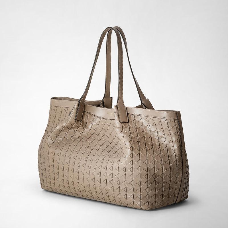 Serapian Tote bag secret in mosaico sahara Sottocosto