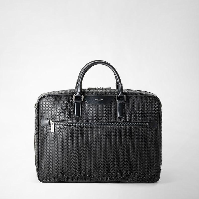 Serapian Borsa business slim in stepan nero-nero eclissi Hotsell