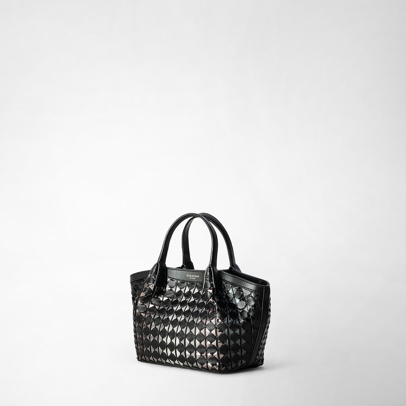 Serapian BORSA SECRET MINI IN MOSAICO ED ELAPHE Vendita