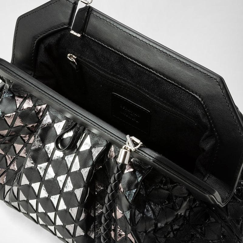 Serapian CLUTCH SECRET IN MOSAICO ED ELAPHE Promozione