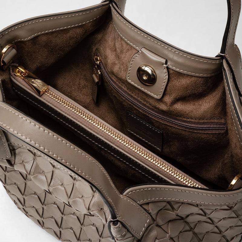 Serapian Borsa secret mini in mosaico sahara Consegna Veloce