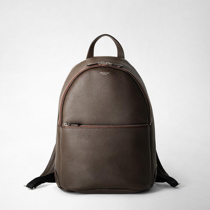 Serapian Backpack in cachemire leather espresso Convenienza
