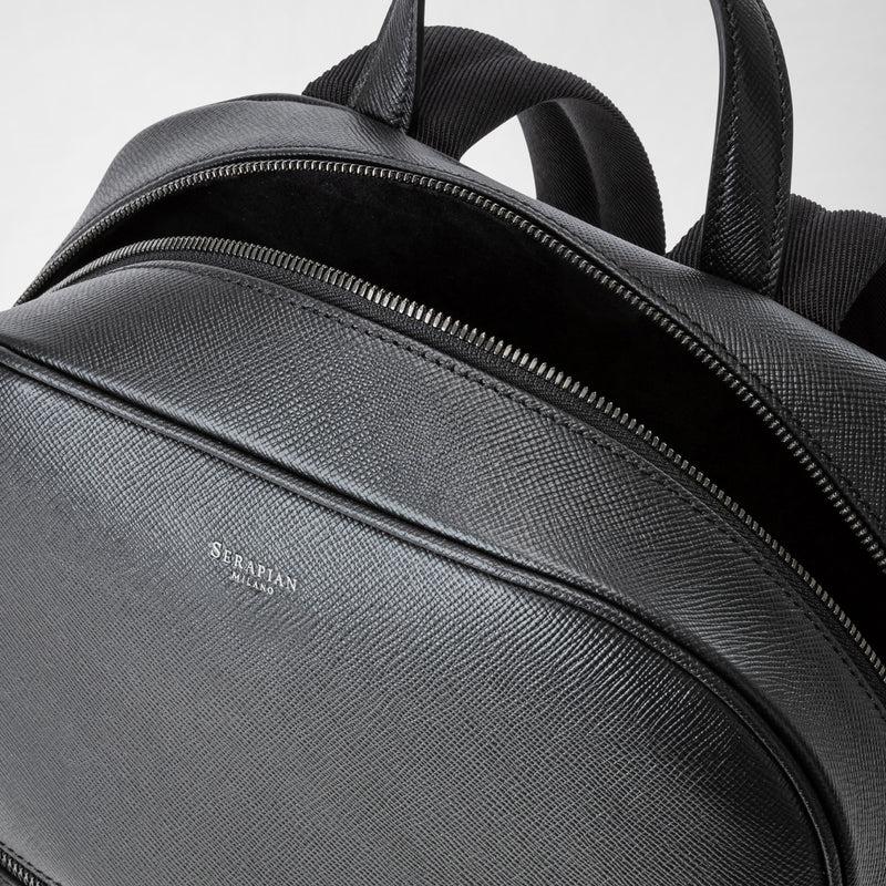 Serapian Zaino in pelle evoluzione nero eclissi Offerta