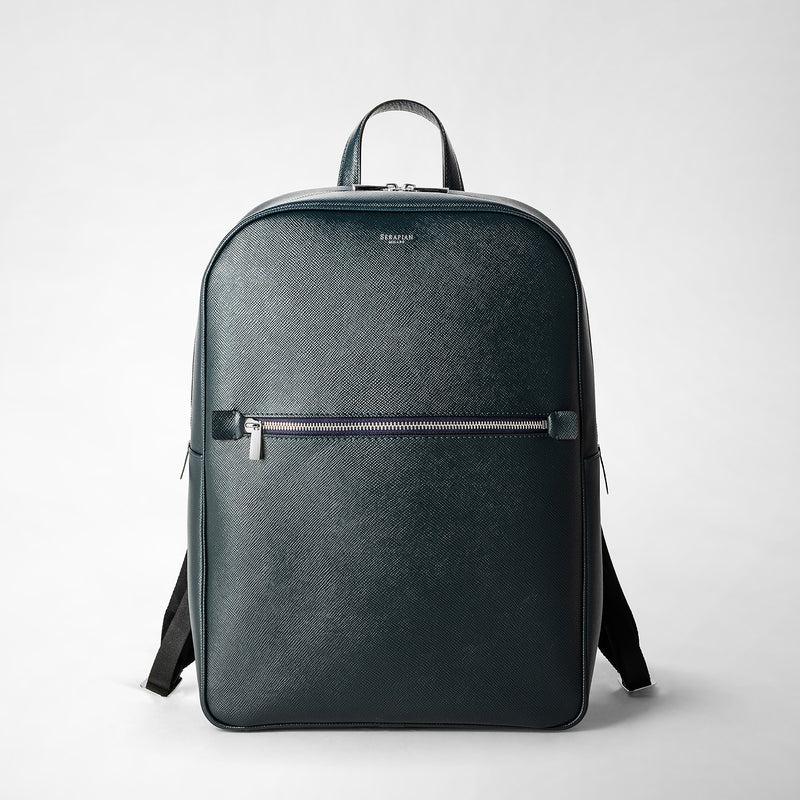 Serapian Zaino in pelle evoluzione blu navy Online