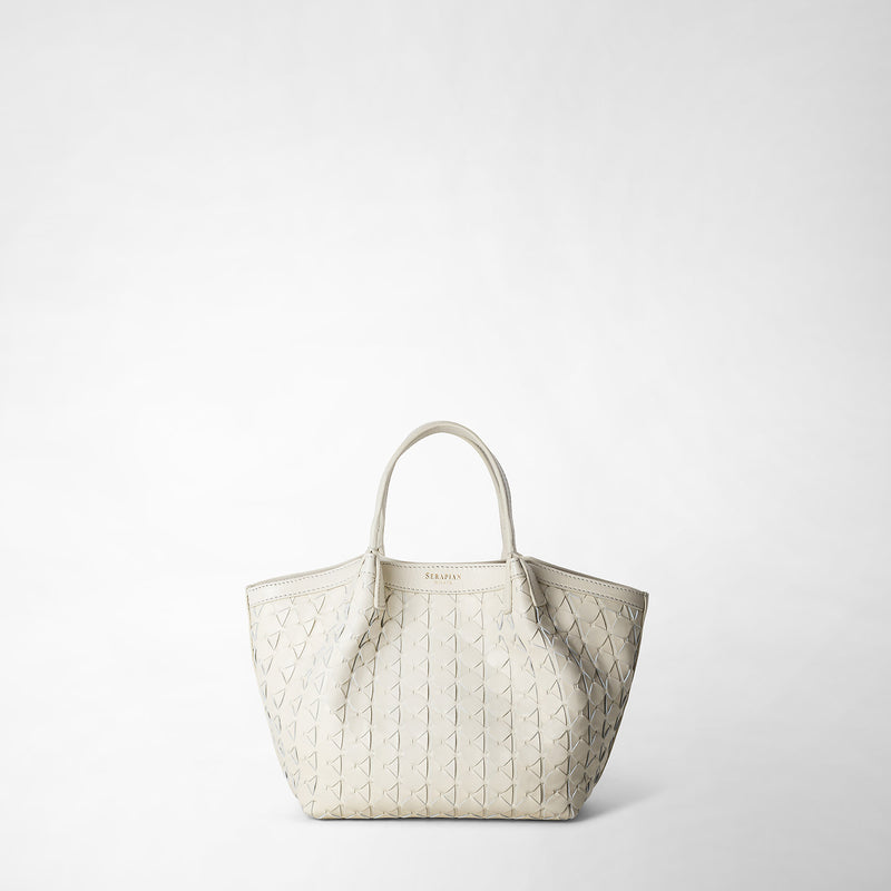 Serapian Borsa secret mini in mosaico panna I Più Venduti