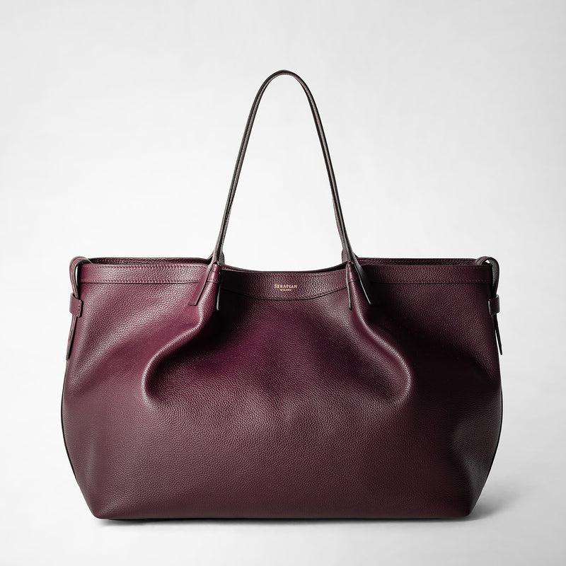 Serapian TOTE BAG SECRET IN PELLE RUGIADA Italia
