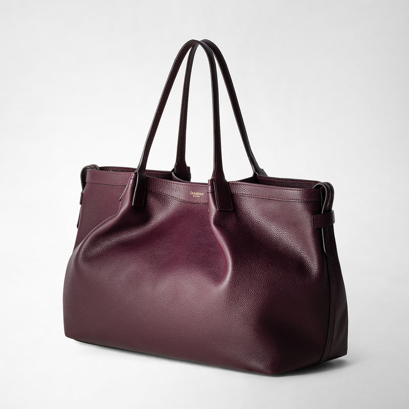 Serapian TOTE BAG SECRET IN PELLE RUGIADA Italia