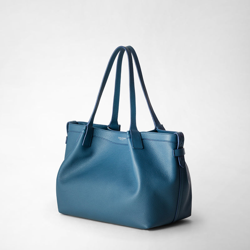 Serapian TOTE BAG SECRET PICCOLA IN PELLE RUGIADA Spedizione Gratuita