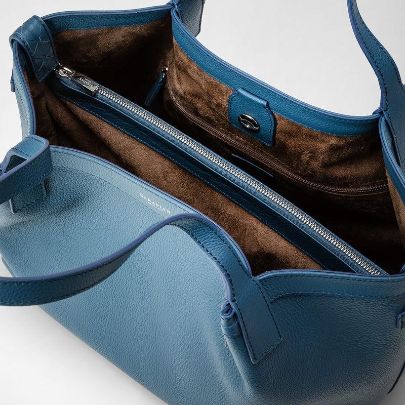 Serapian TOTE BAG SECRET PICCOLA IN PELLE RUGIADA Spedizione Gratuita