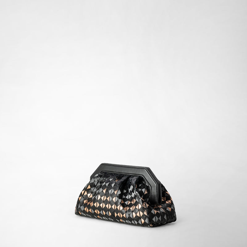 Serapian CLUTCH SECRET IN MOSAICO MESTIERI D'ARTE Pezzi Unici