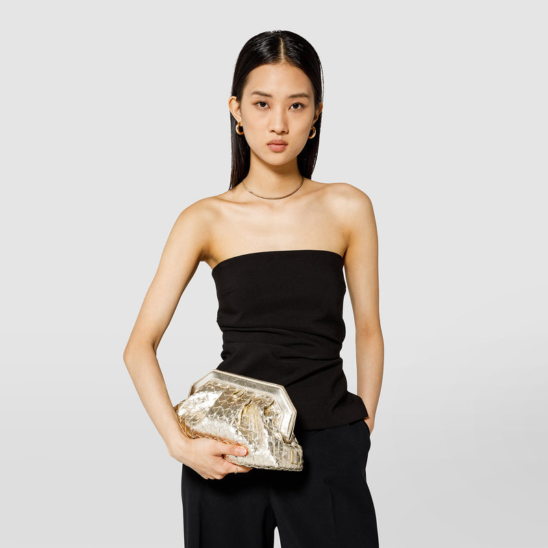 Serapian CLUTCH SECRET IN MOSAICO Soddisfazione Garantita