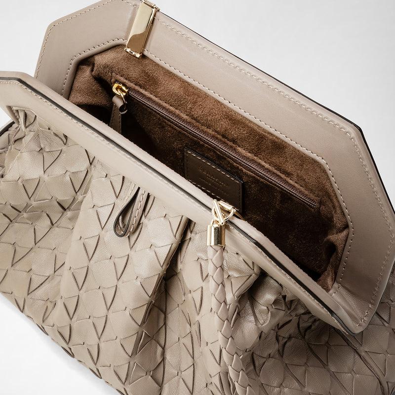 Serapian CLUTCH SECRET IN MOSAICO Qualità Garantita