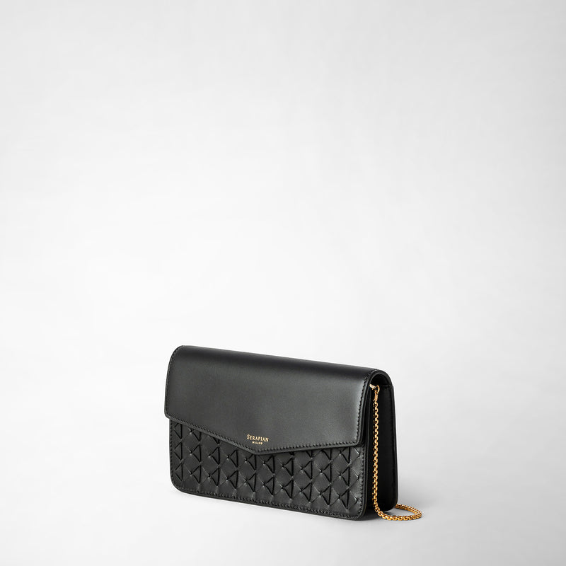 Serapian CLUTCH CON CATENA IN MOSAICO Affare Del Giorno