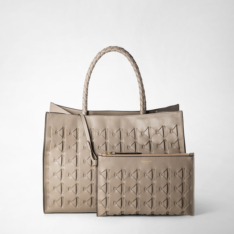Serapian 1928 tote bag in mosaico sahara Convenienza
