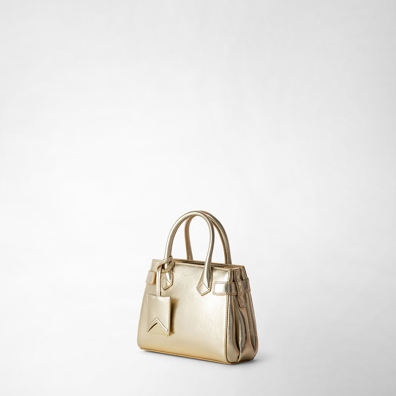 Serapian BORSA A MANO MINI MELINÉ IN PELLE SETA Saldi