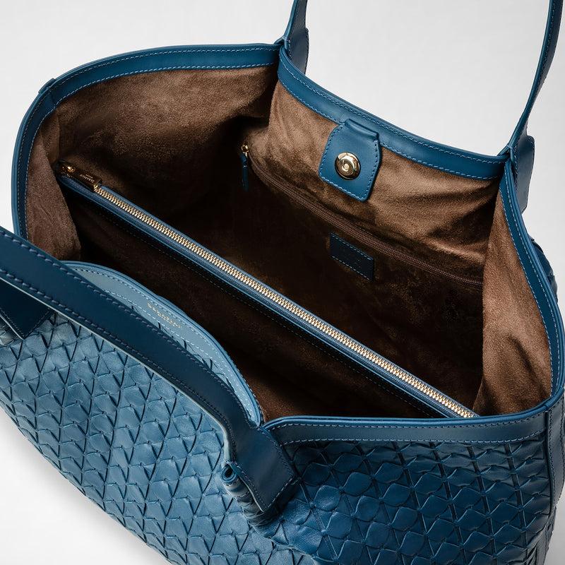 Serapian TOTE BAG SECRET IN MOSAICO I Più Venduti