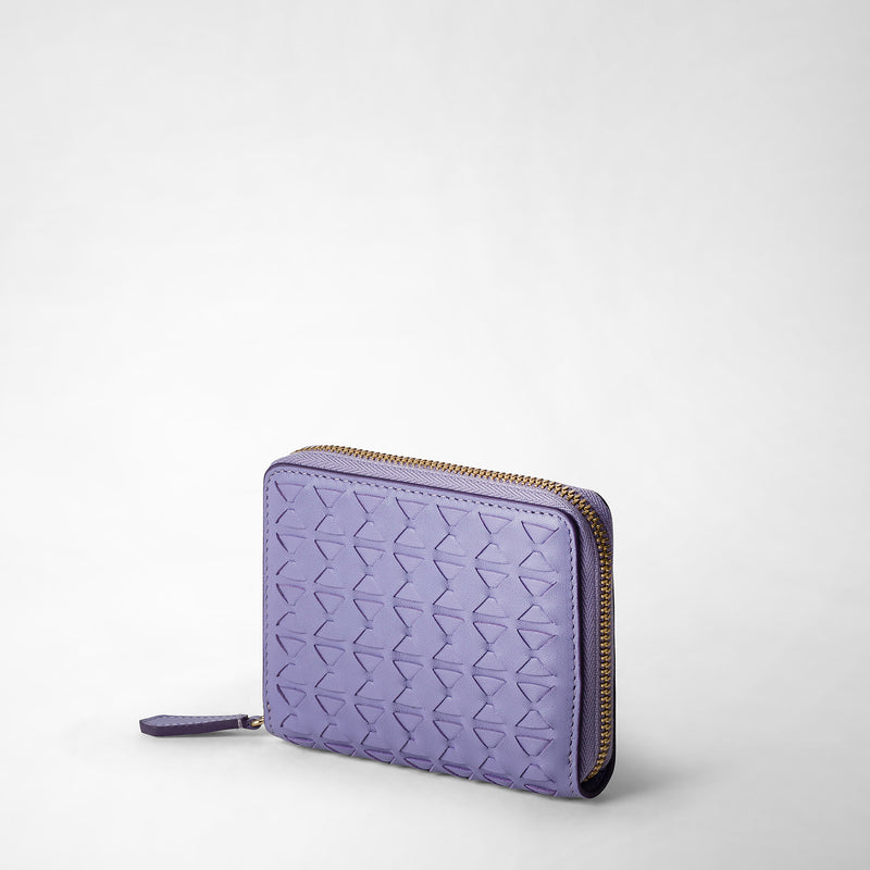 Serapian PORTAFOGLIO MINI CON ZIP IN MOSAICO Qualità