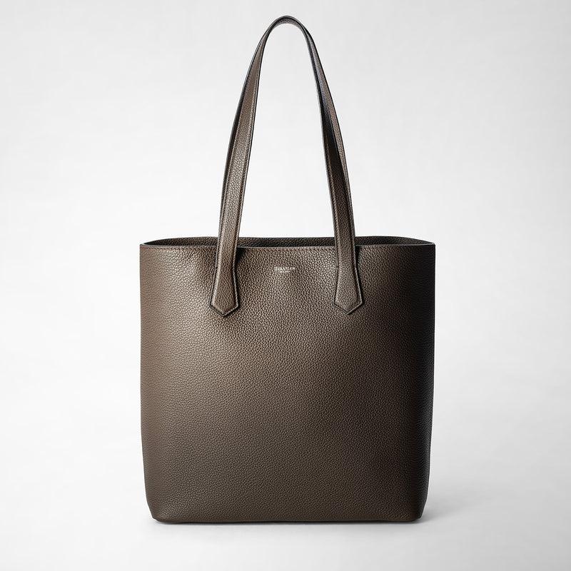 Serapian Day tote bag in cachemire leather espresso Vendita
