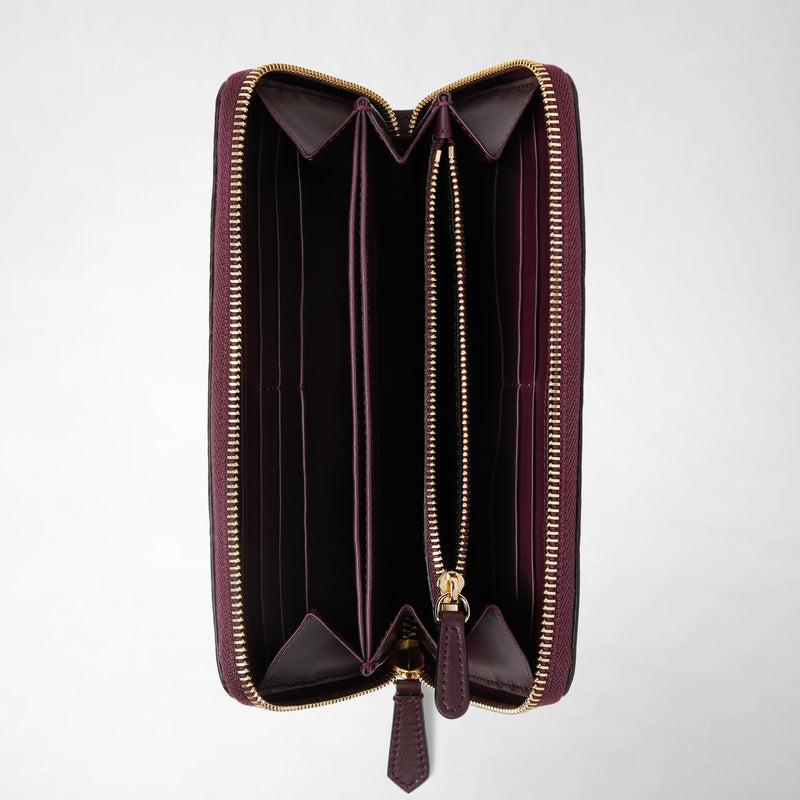 Serapian PORTAFOGLIO CON ZIP IN MOSAICO Sconto