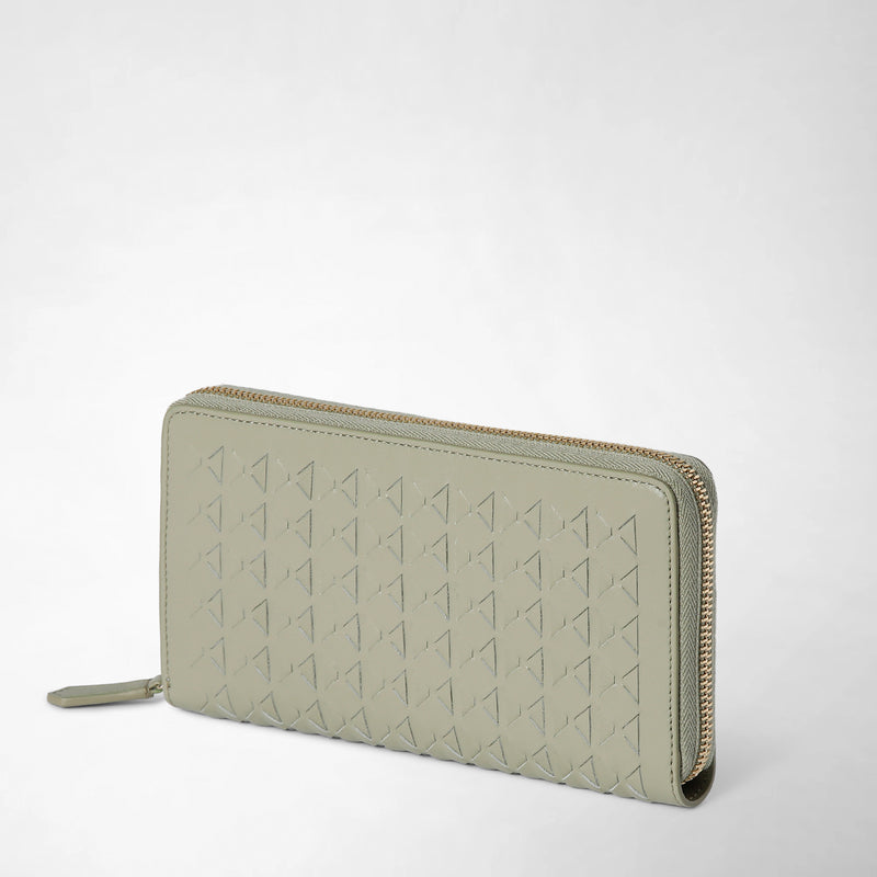 Serapian PORTAFOGLIO CON ZIP IN MOSAICO Offerta